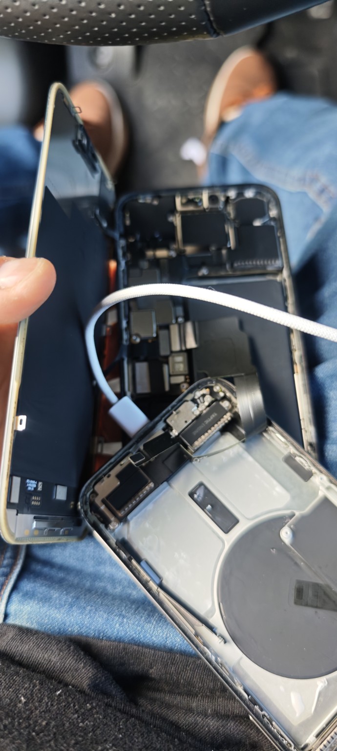 Reparación de pantalla de celular